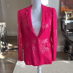 Alice & Olivia sequined jacket. Size 8. Perfect condition!